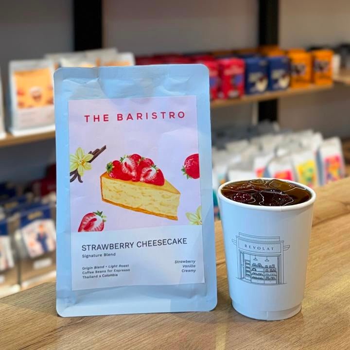 The Baristo Strawberry cheesecake-V60