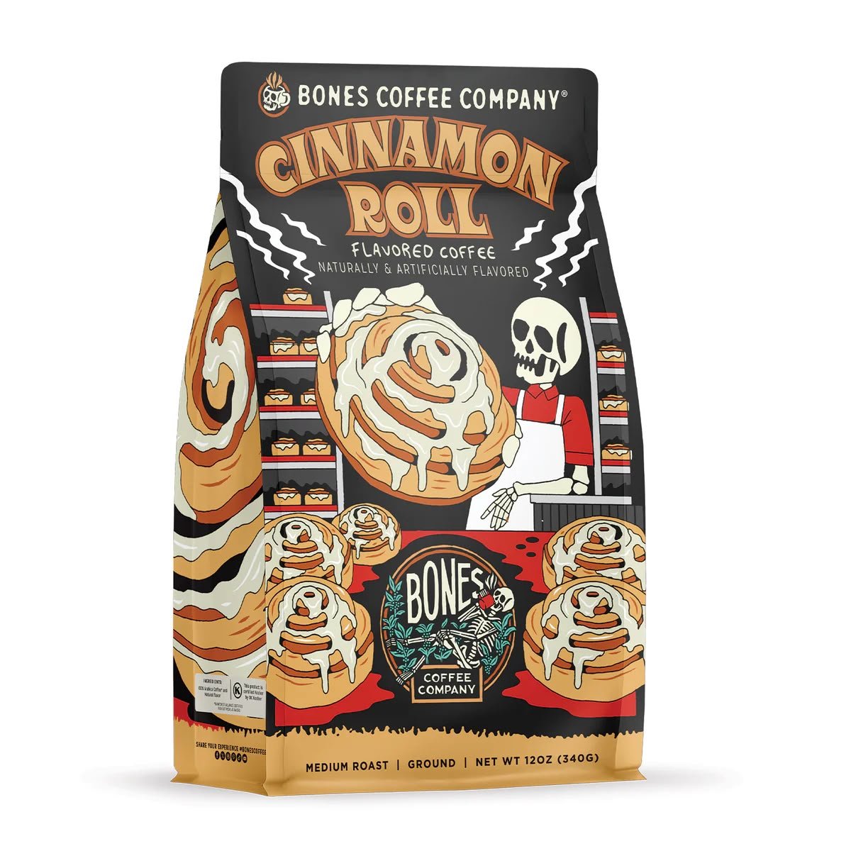 BONES - CINNAMON ROLL 340g