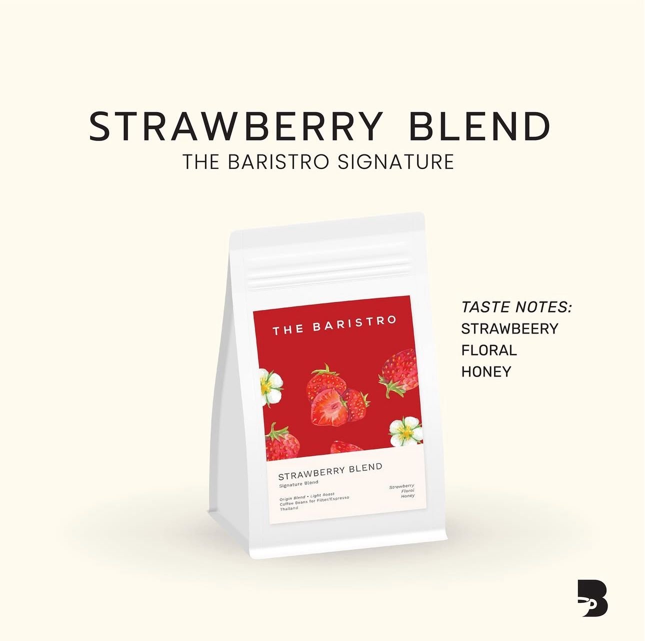 THE BARISTRO Strawberry Blend 200g